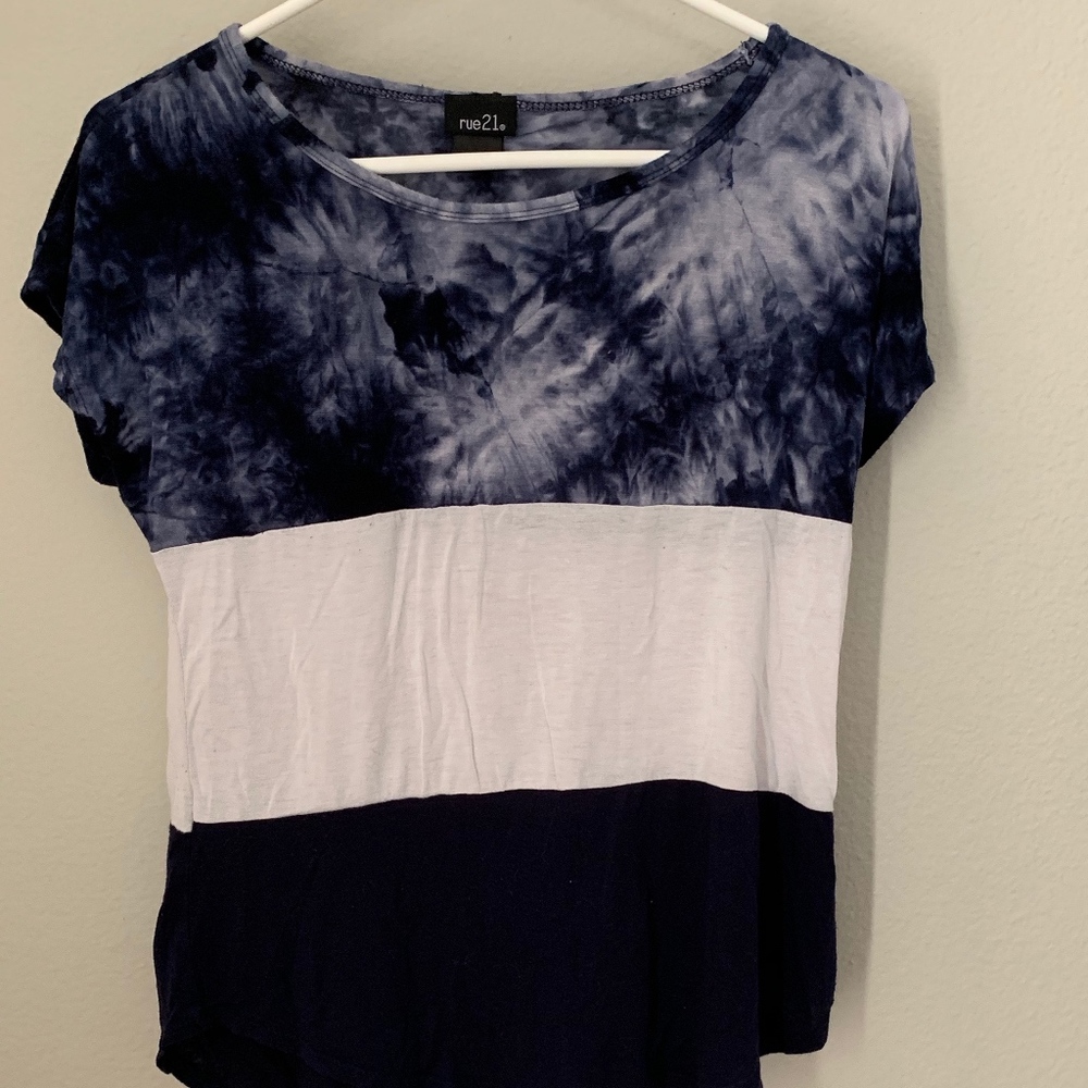 color block tee